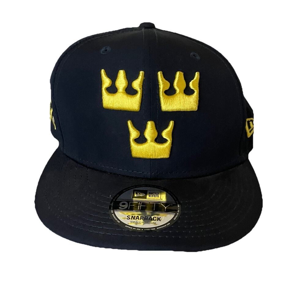 Hockey Sweden 2025 - 4 Nations Face-Off 9Fifty Hat OSFA NWT SnapBack Med NEW